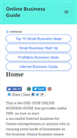 Mobile Screenshot of onlinebizguide4you.com