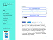 Tablet Screenshot of onlinebizguide4you.com